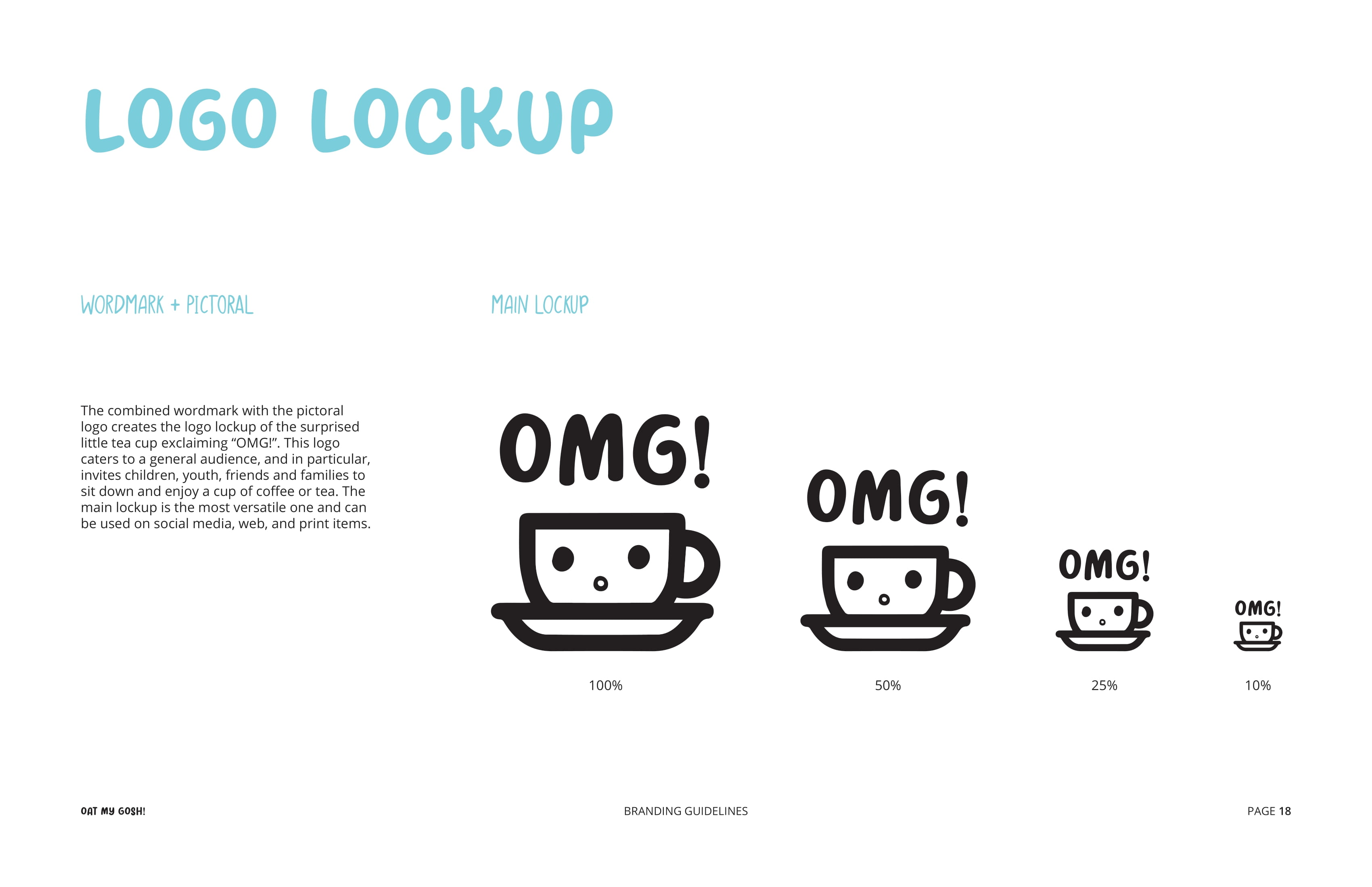 OMG Brand Book Spread - Main Logo Lockup